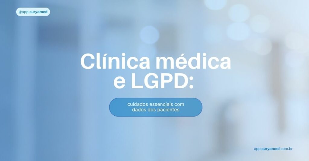 Imagem com fundo azul desfocado e texto central destacado
